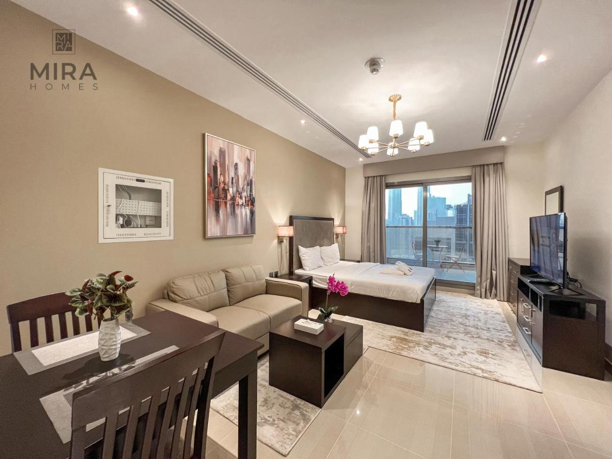 Mira Holiday Homes - Lovely Studio With Burj Khalifa View 迪拜 外观 照片