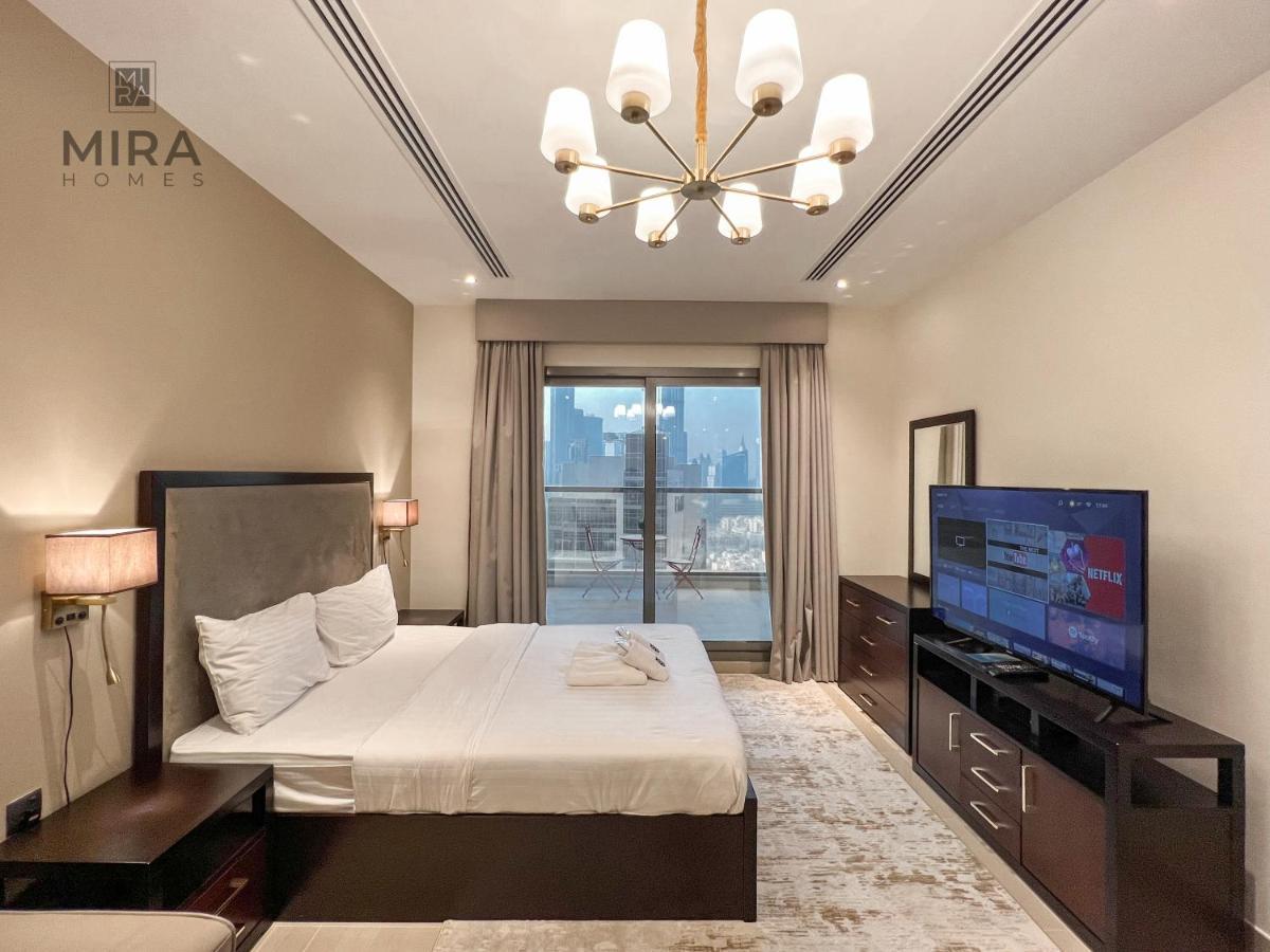 Mira Holiday Homes - Lovely Studio With Burj Khalifa View 迪拜 外观 照片
